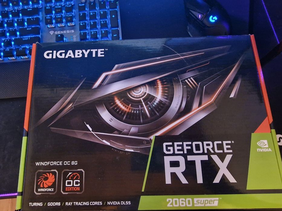 Sprzedam rtx 2060 super 8gb gigabyte