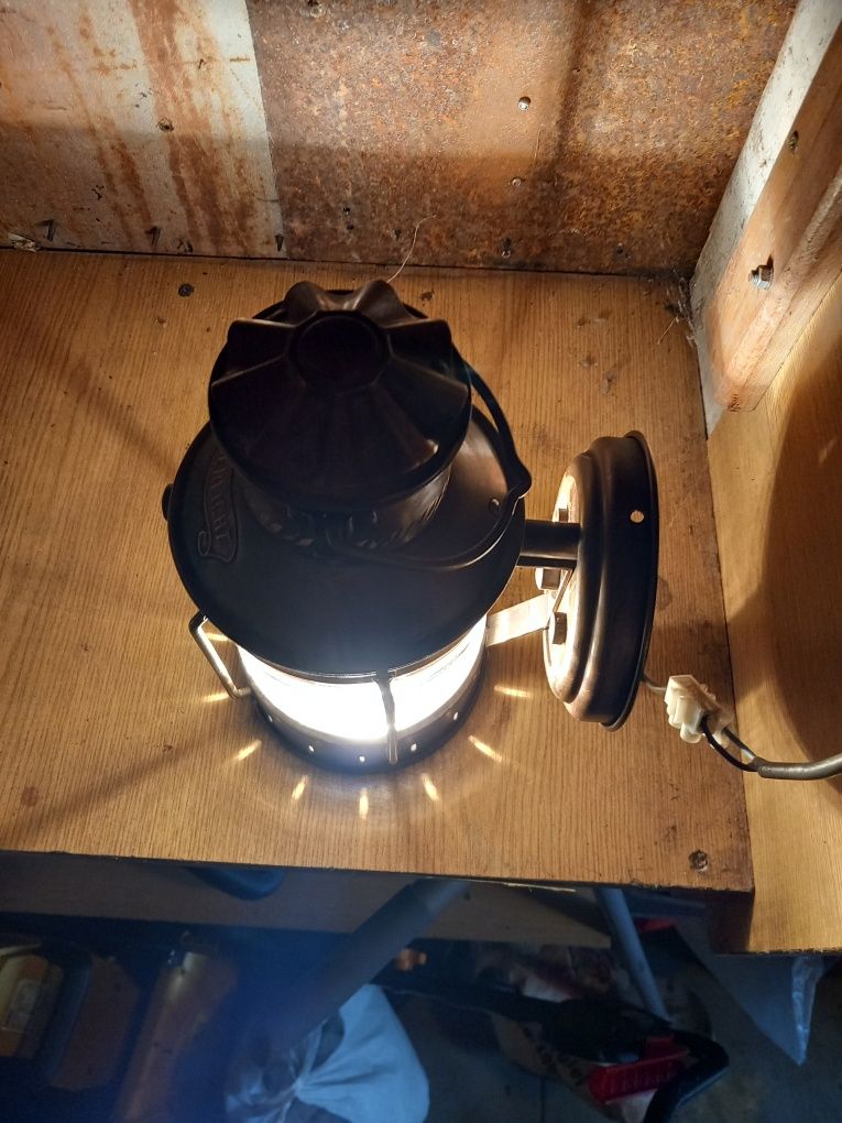 Z 1961 r. oryginalna lampa - latarnia nawigacyjna, okrętowa Ankerlicht