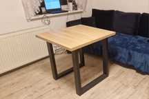 Stół w stylu loft 80x80