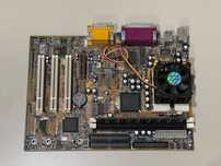 Retro płyta główna PCPartner BSMS3-C872 + Celeron 433 + 128MB SDR