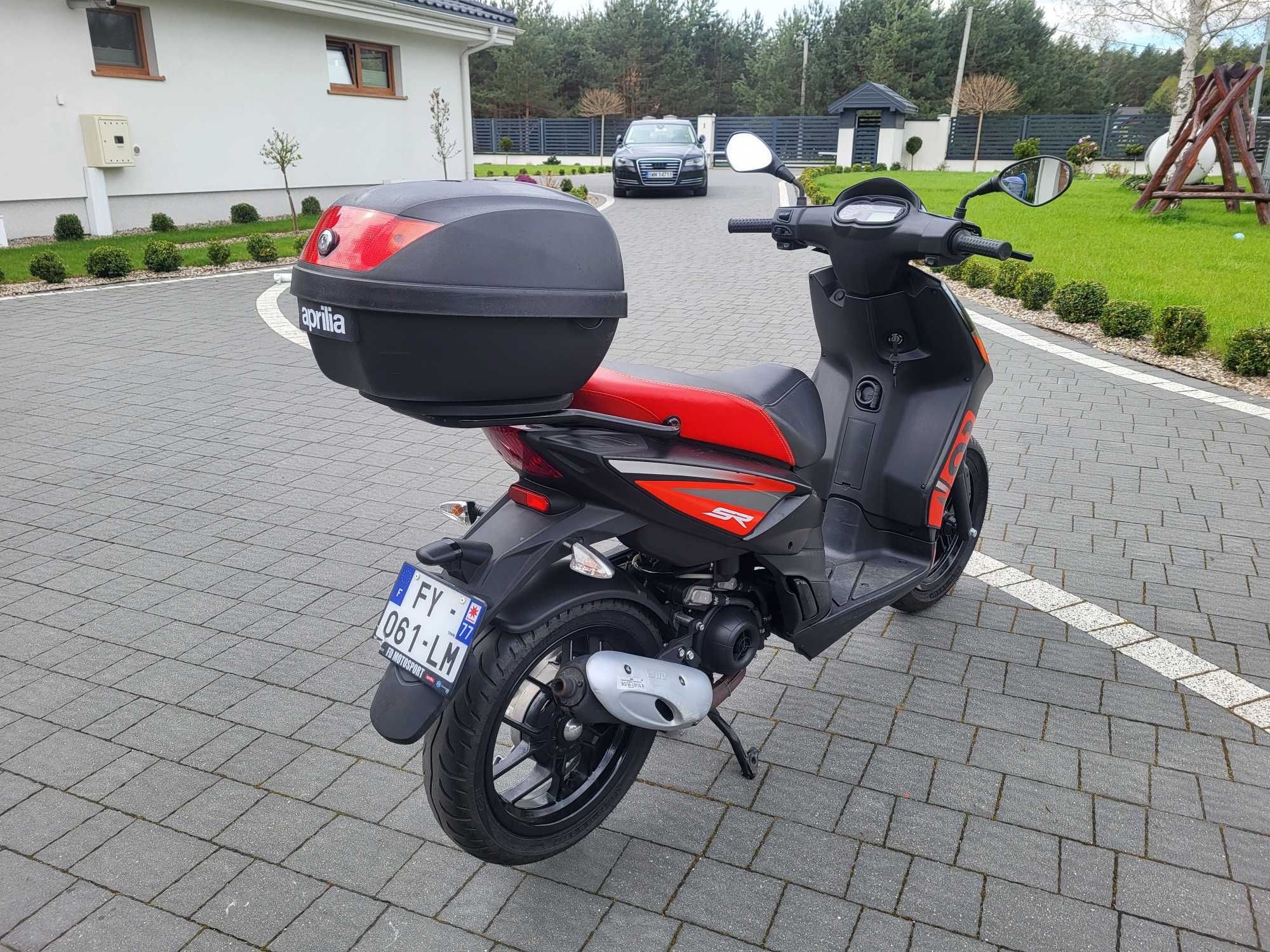 Aprilia SR 50 . 7354 km . 2021 rok.