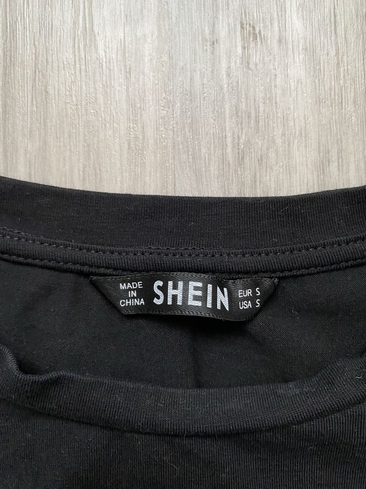 Czarny top Shein, rozmiar S