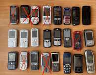 Лот телефонів nokia,motorola,sony ericsson,siemens.ДОРОГО.