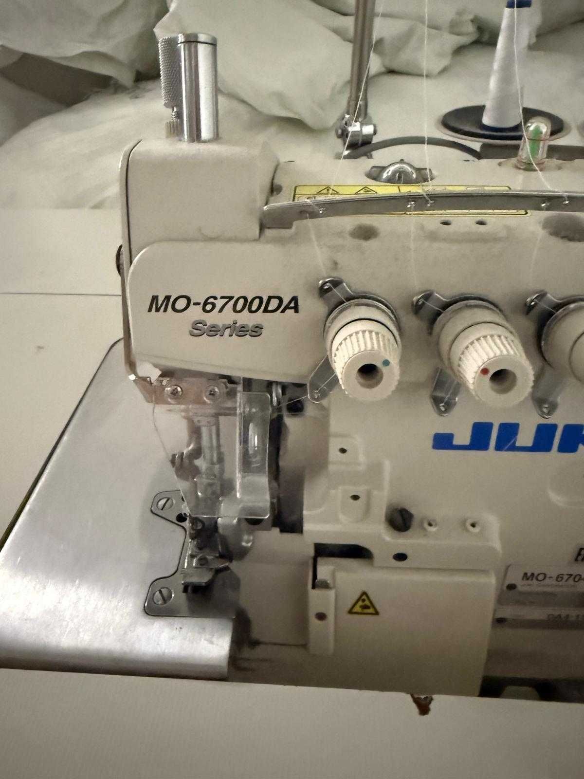 Overlock przemysłowy JUKI MO-6700DA Series – używany