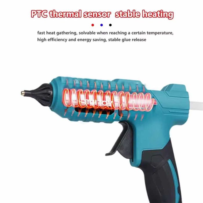 Акумуляторний клейовий пістолет для Makita 18v під стержні 11мм
