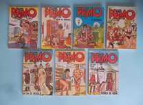 PRIMO - BD para adultos (anos 70). 7 revistas.