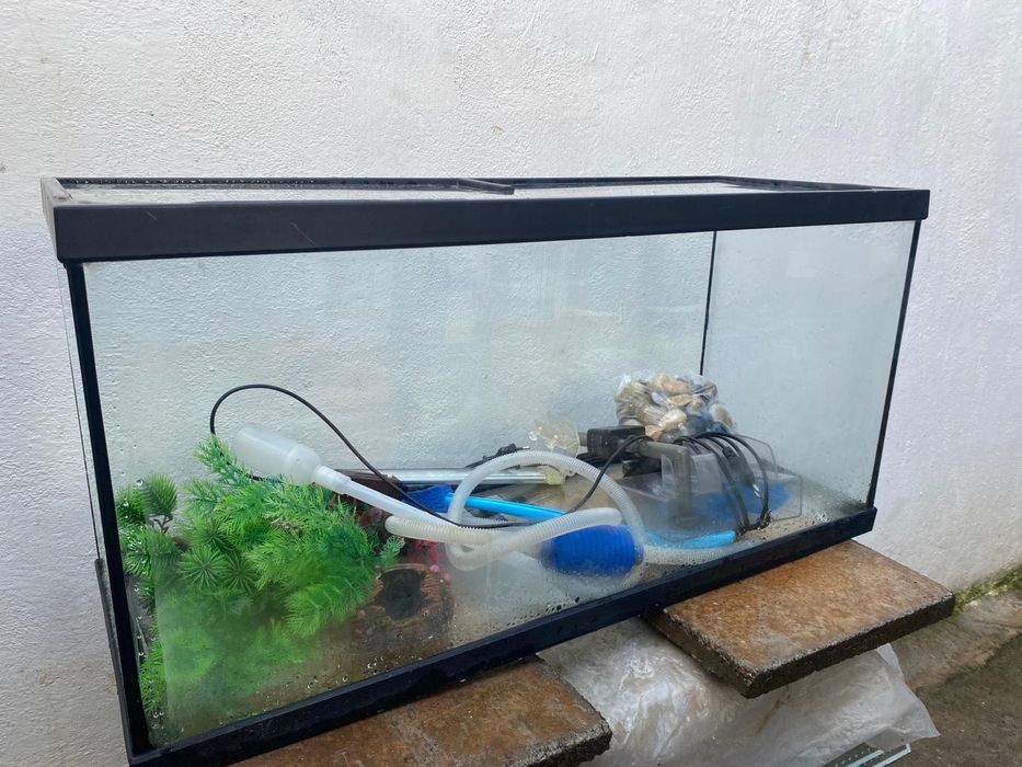 Aquário + equipamentos