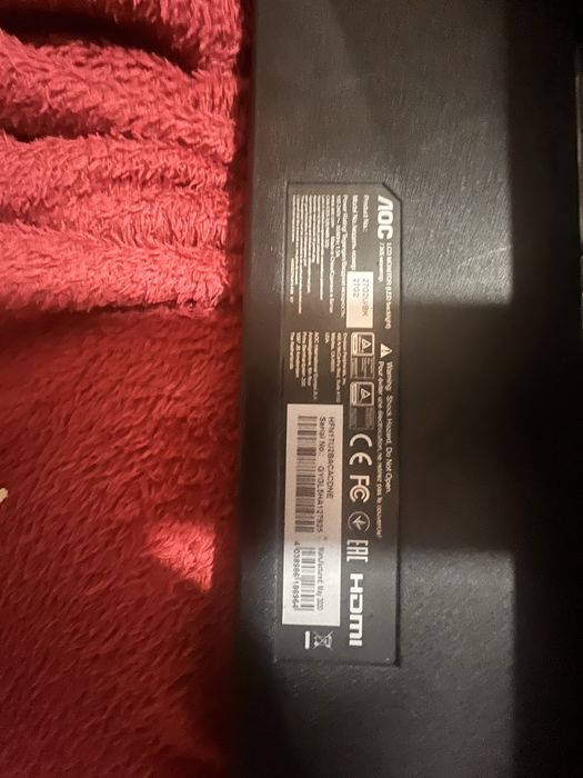 Gaming Monitor AOC 27"