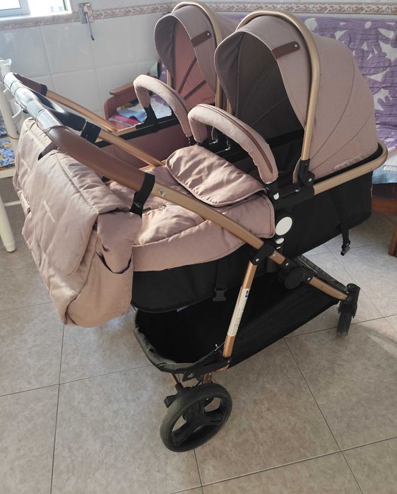 Carrinho de bebê para gêmeos