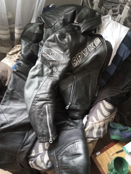 Мотокуртка шкіряна