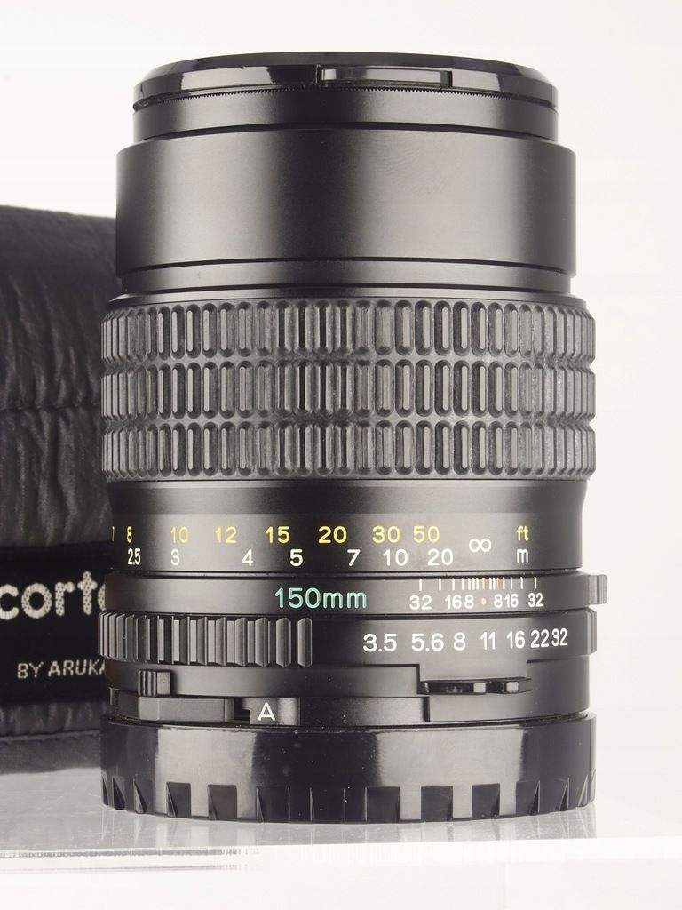 150mm f3.5 Mamiya N Sekor C do 645 +filtr UV +pokrowiec