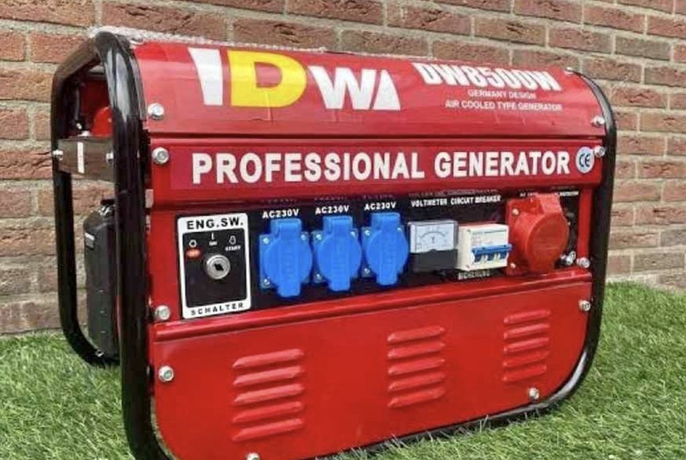 Gerador a gasolina 8500w monofasico e trifásico DW