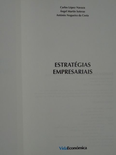 Estratégias Empresariais de Carlos López Navarra