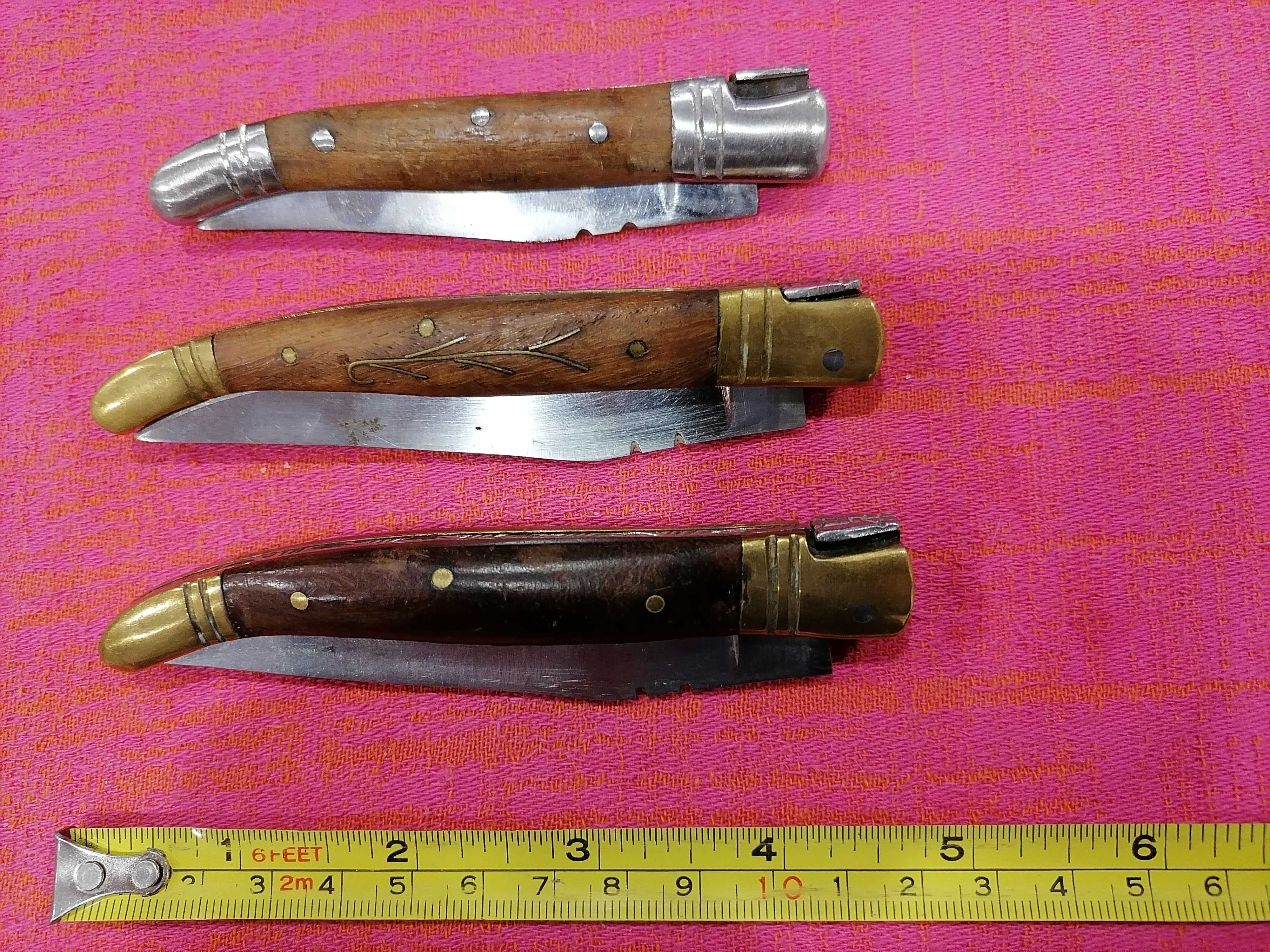 Canivetes Laguiole de Coleção - Lote de 3 - Preço Unitário
