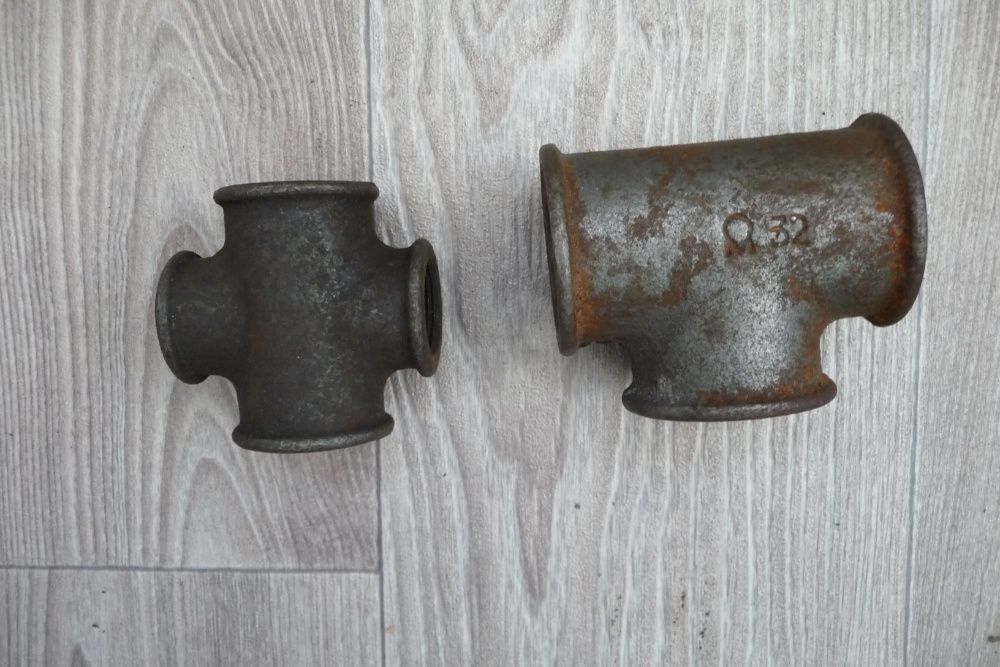 Муфты чугунные, тройники СССР.