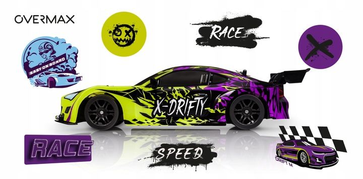 Samochód Auto Rc Drift Drifting Do Driftu Sterowany 1:16 20km/h Od 3 L