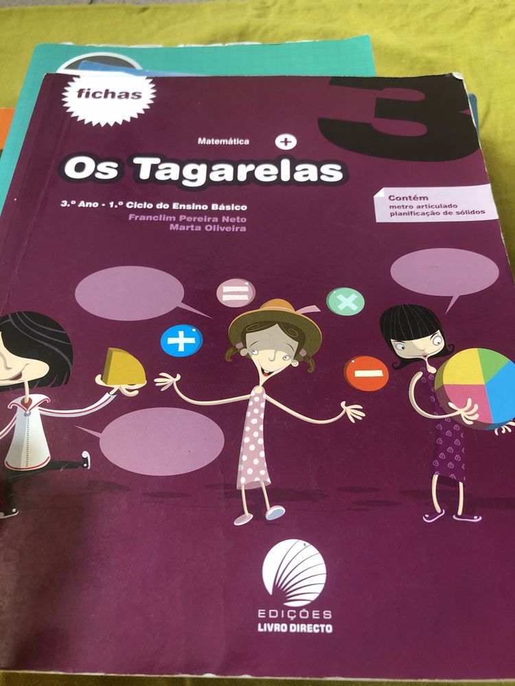 Manuais escolares usados 3. Ano