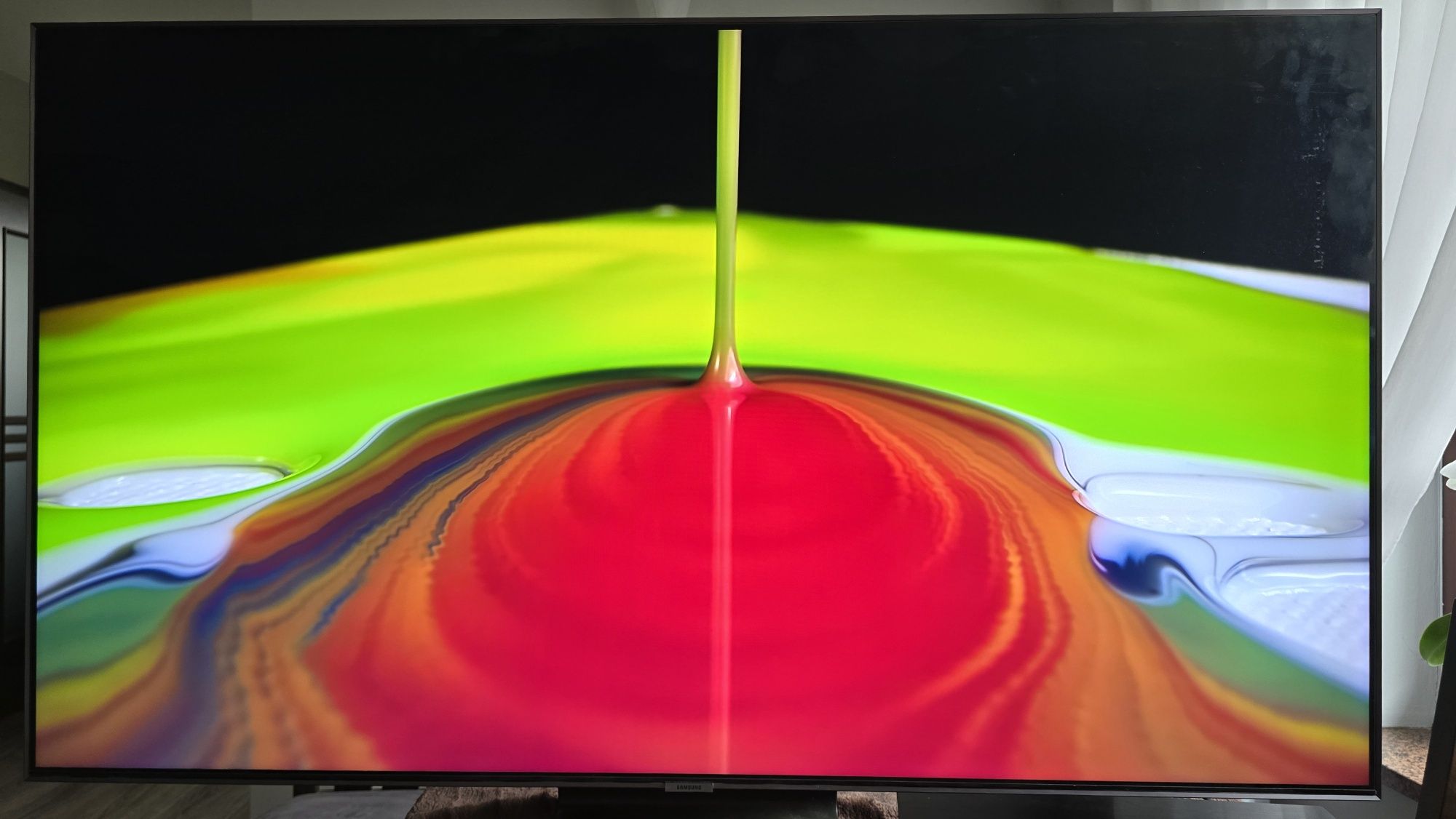 Telewizor Samsung 55 cali 4K bardzo wysoki model, smart z dvbt-2 i gwa