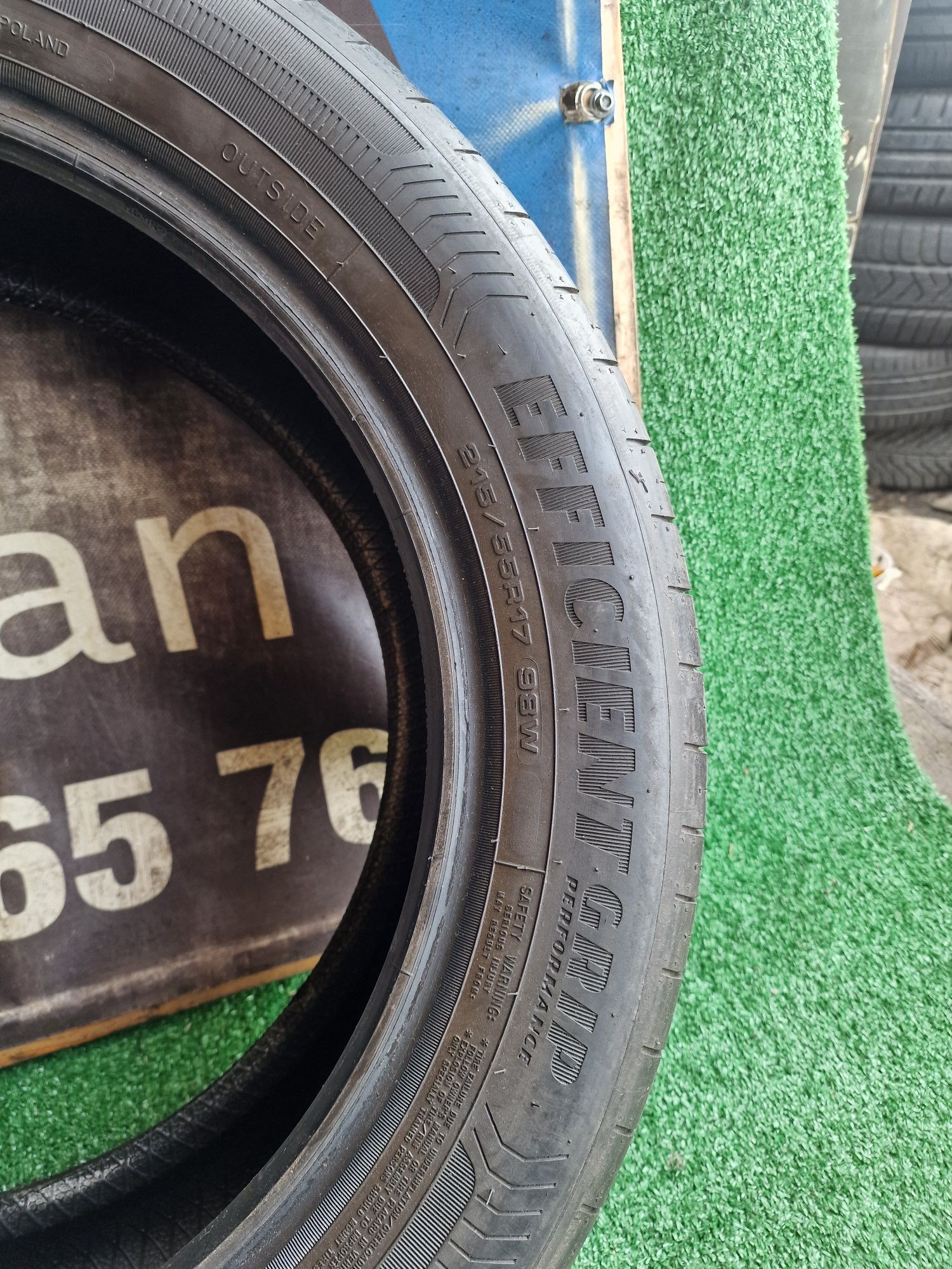 Opony letnie 215/55/17 Goodyear Komplet 7.2mm
