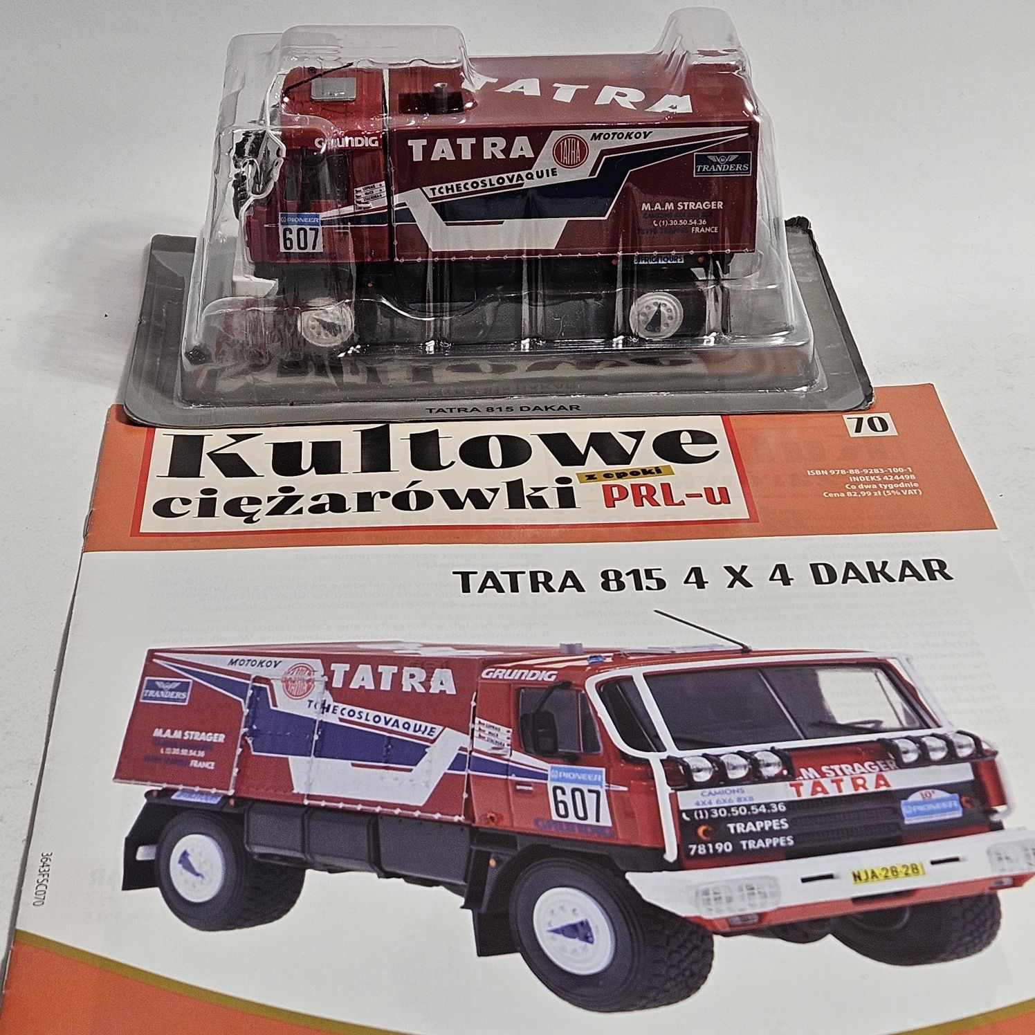 1/43 TATRA 815 Dakar, STAR 266 Dakar, LIAZ 100.55 Dakar, RABA F26
