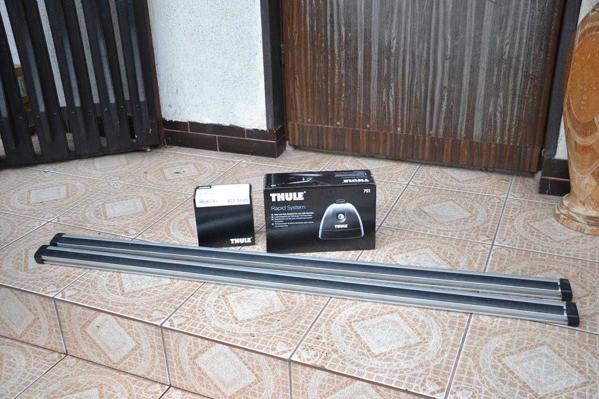 VW Transporter T5,T6 THULE 150cm Bagażnik,Relingi Belki Bazowe Wysyłka