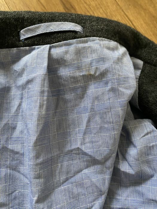 Marynarka męska blezer szara  wełna Massimo Dutti S