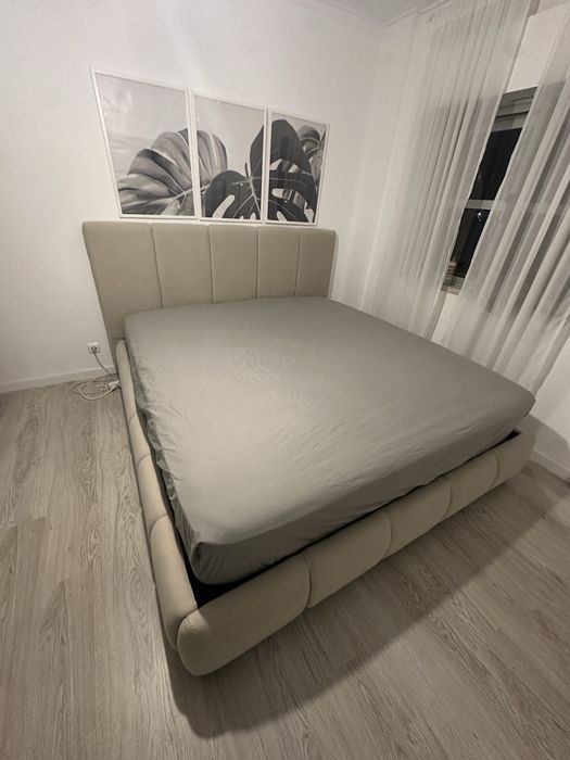 Cama casal sommier 180x200 nova