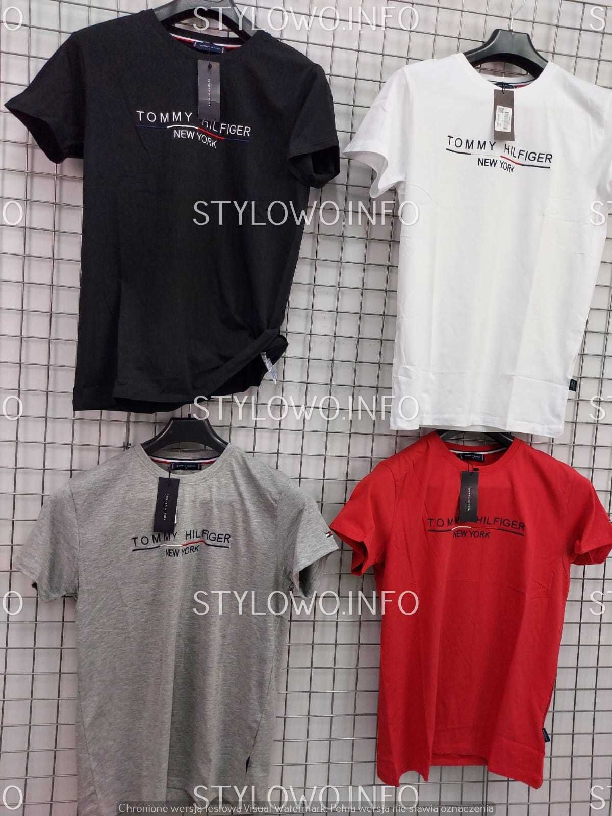 Koszulki shirt męskie koszulka męska th calvin lacoste Premium OUTLET