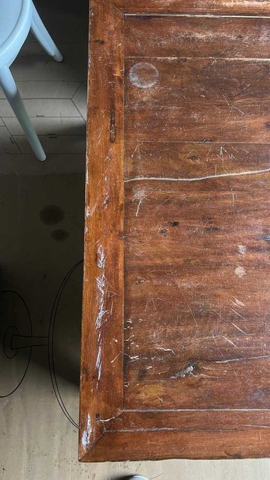 Drewniany chiński stolik kawowy, antyk