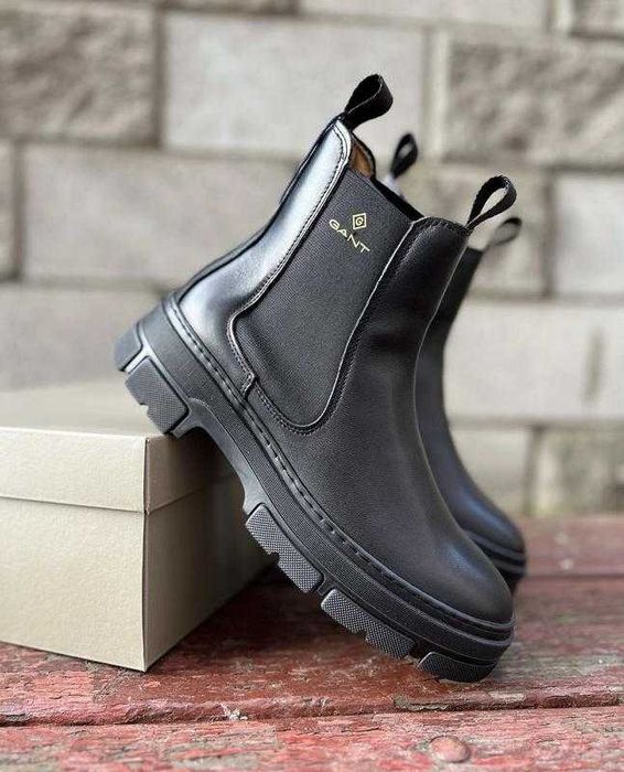 Круті, неймовірно стильні та комфортні черевики челсі gant швеція/сша