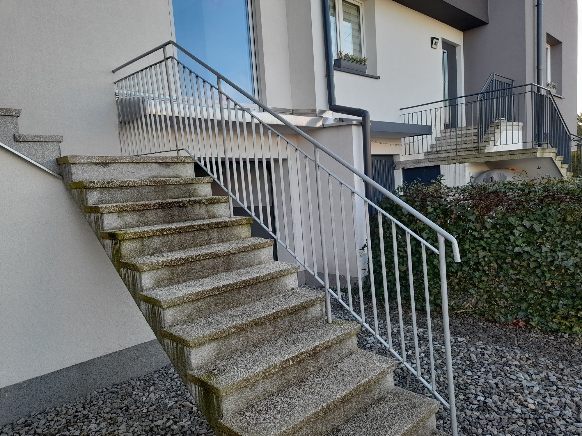 Stalowa balustrada z demontażu 9,3 m