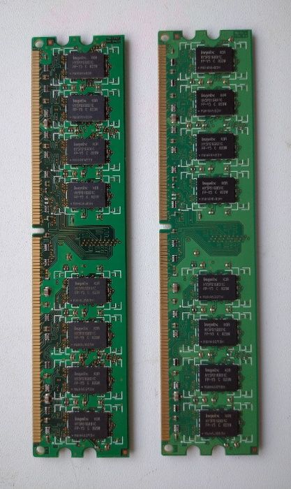 Пара оперативной памяти Hynix DDR2 4Gb (2Gb+2Gb) 667MHz