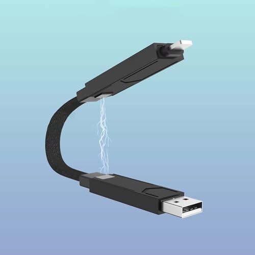 Магнітний кабель- брелок  швидкої зарядки, 65W, 4 in 1 USB