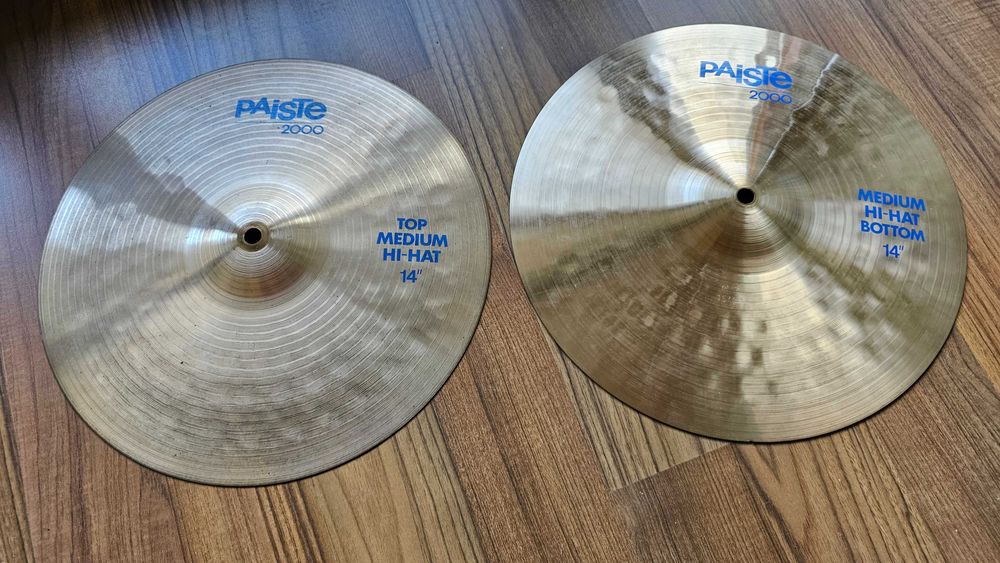Paiste 2000 Series Hi-hat 14" – vintage ~1990.