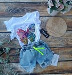 Spodenki ala jeans 92-146