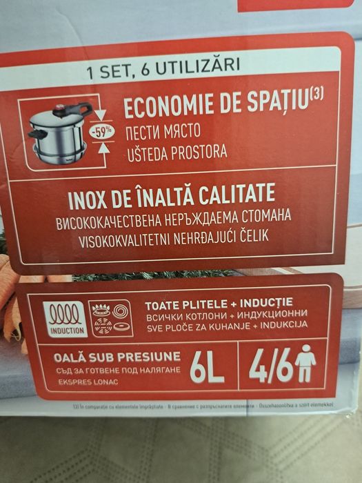 Szybkowar Tefal ingenio Emotion z dodatkami