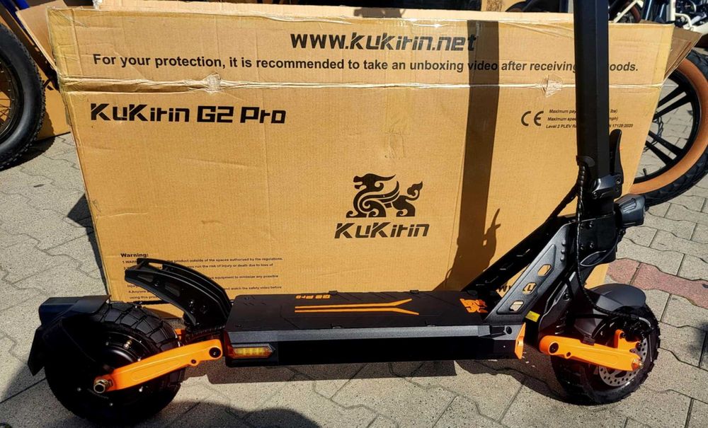 Hulajnoga elektryczna Kukirin G2 Pro NOWY MODEL 600W 48V 45km/h