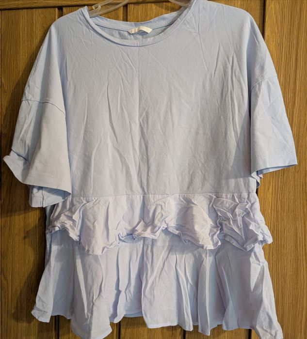 Bluzka z baskinką H&M