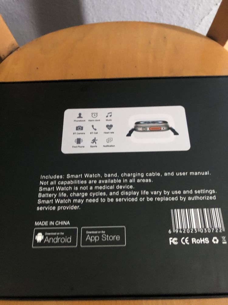 Relogio Smart watch+7 Staps