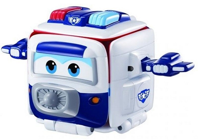 Super Wings Robot Transform Paul Samolot 13Cm