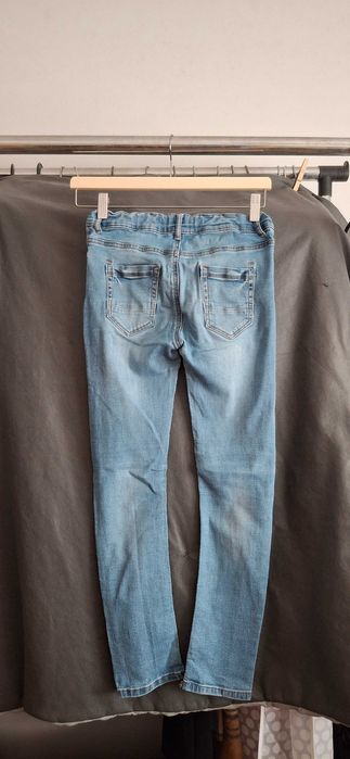 Calças Jeans Skinny Azuis