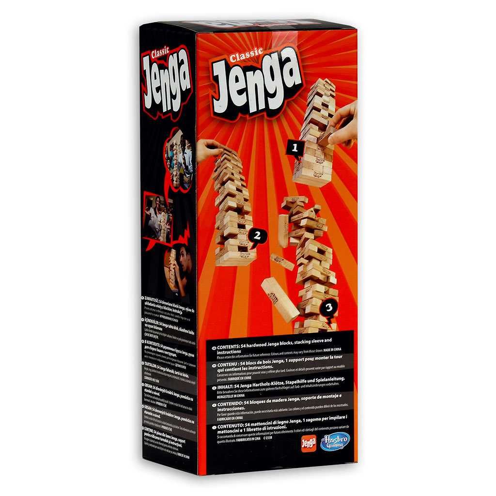 Nowe Klocki Jenga Hasbro gra zręcznościowa