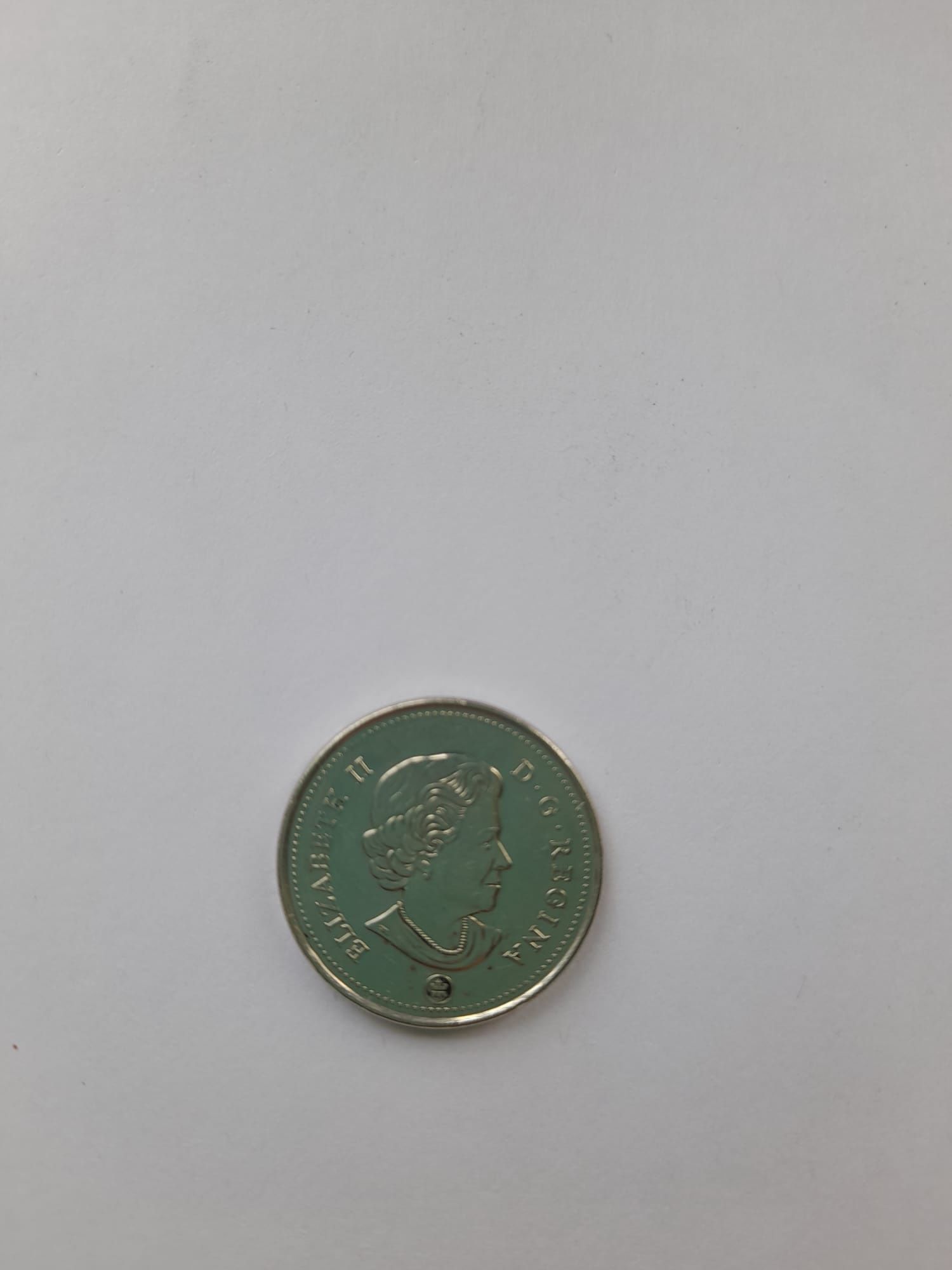 Moeda Canadá 5 cents, 2016