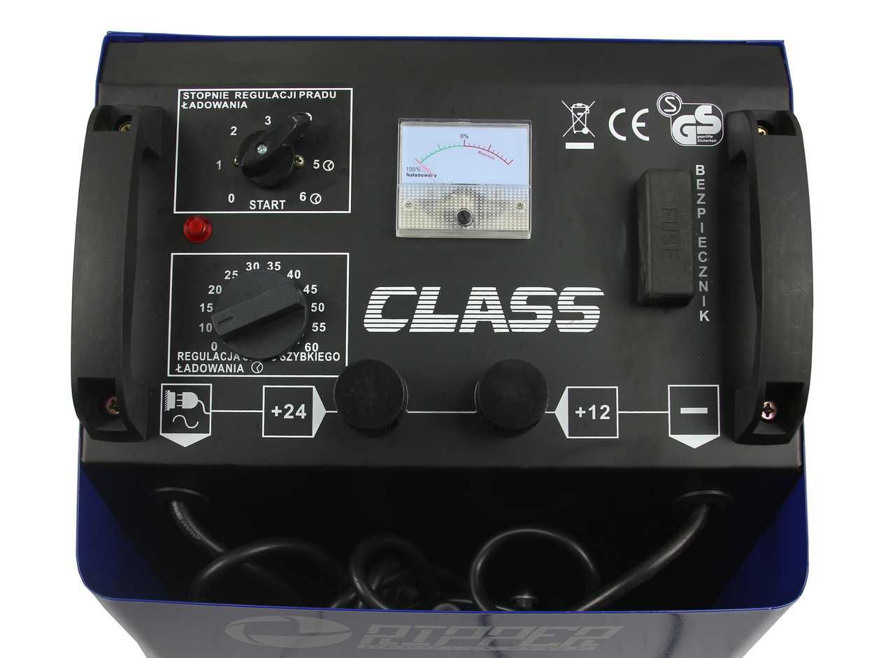 PROSTOWNIK z rozruchem CLASS 750 Amper 12/24V LCD RIPPER