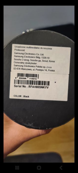 Zegarek Samsung Gear S2 classic