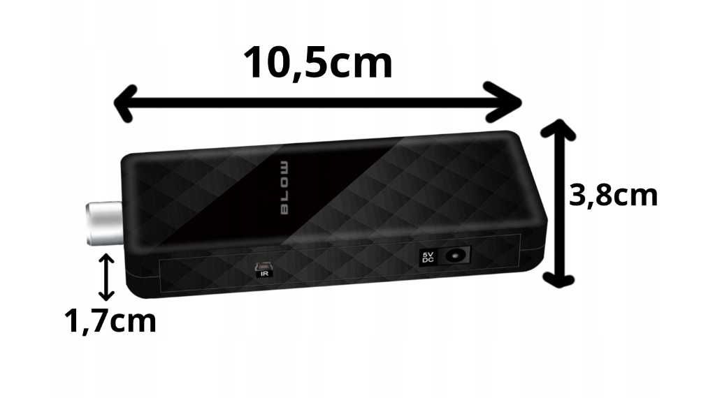 Dekoder Tuner DVB-T2 Mini Stick Do Telewizora (Okazja)
