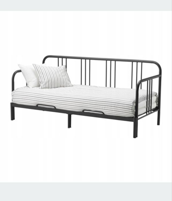 Jak nowe łóżko ikea Fyresdall czaene bez materacy