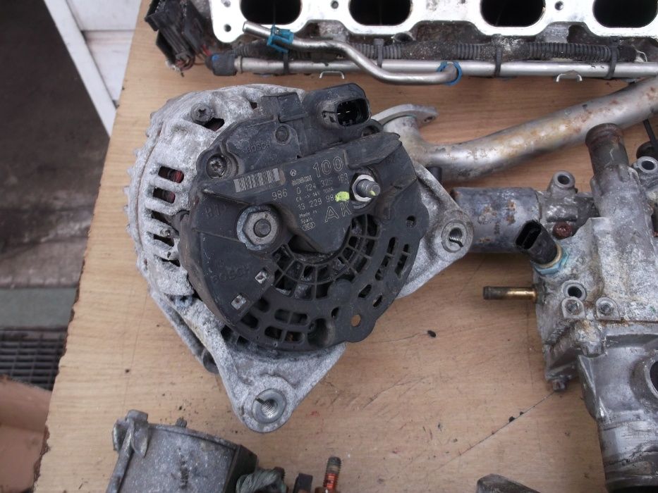 opel meriva rozrusznik alternator 09 rok 1,6 16 v