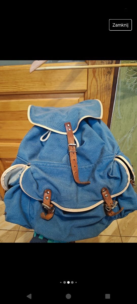 Plecak retro wyprawowy made in Czechoslovakia Relum
