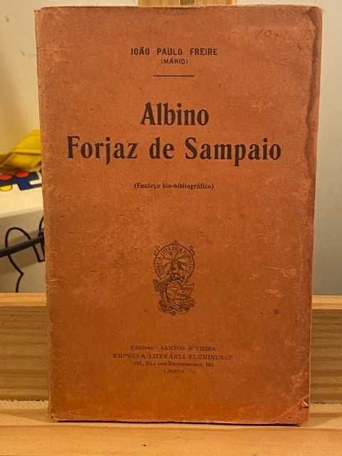 Livro Antigo – Albino Forjaz de Sampaio